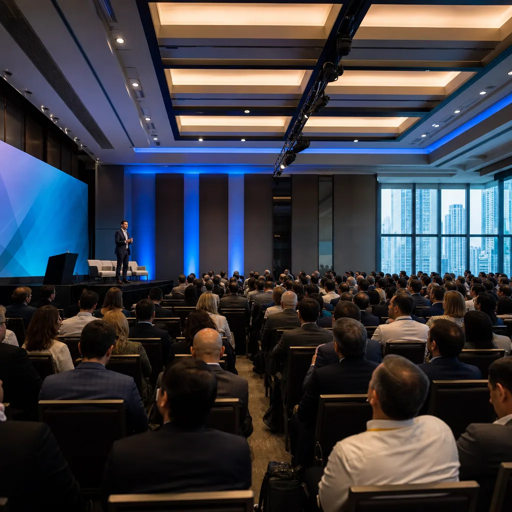 Conferencia de negocios